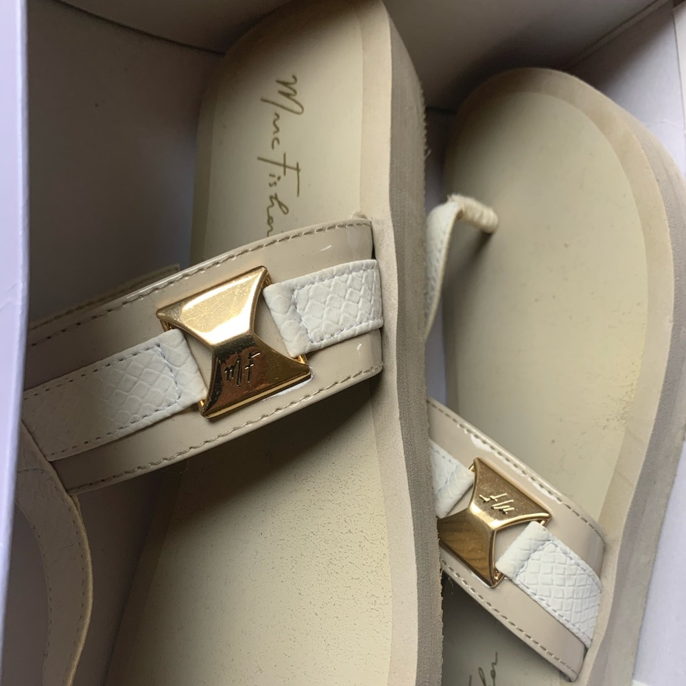 Marc Fisher Platform Thong Sandal